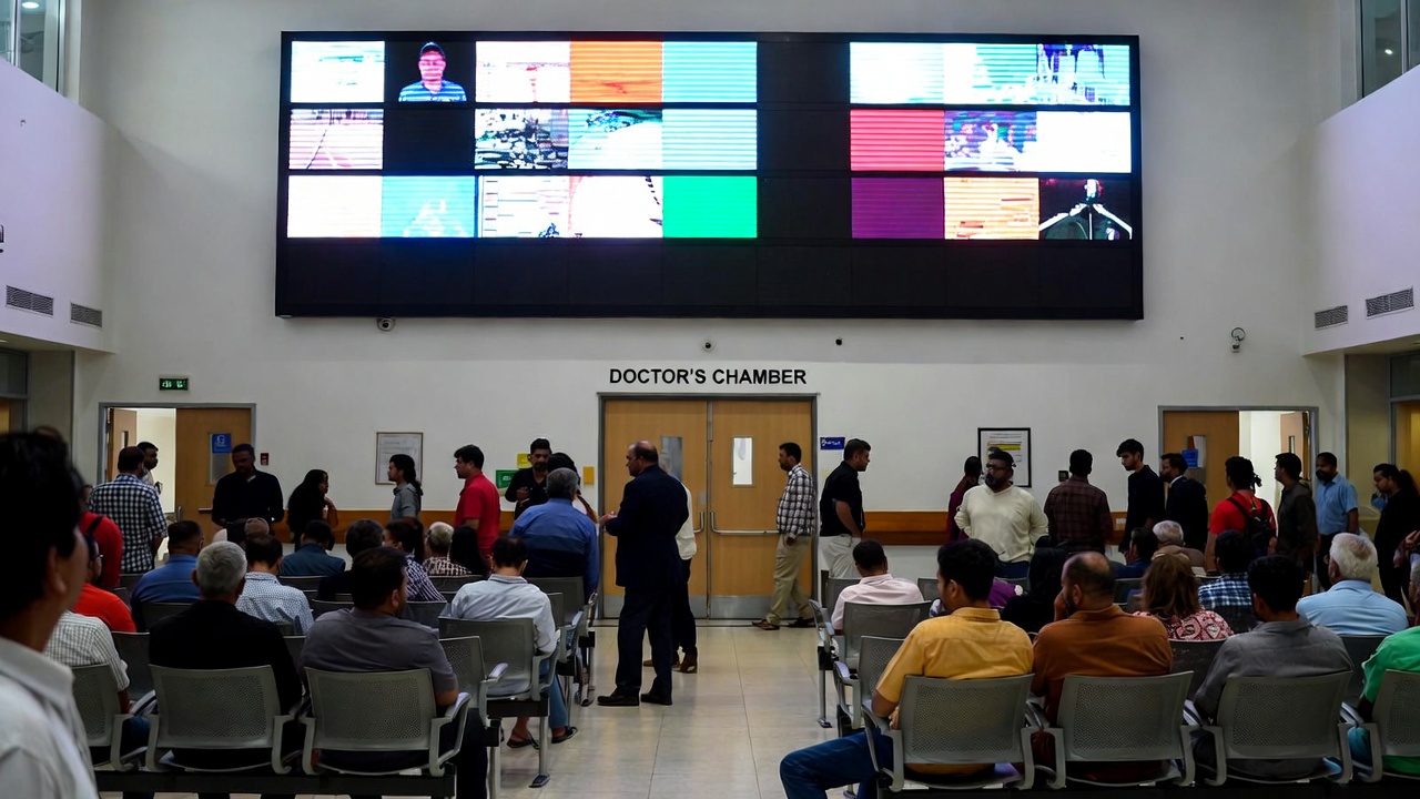 Hospital - Digital signage context